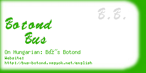 botond bus business card